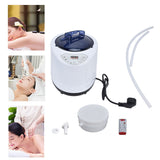 1000W Sauna Steamer Pot Machine Portable Sauna Steam Generator Fumigation Machine for Home SpaEU Plug AC220-240V