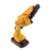 6 Inch Mini Electric Chain Saw High Power Brushed Logging Pruning Household Electric Saw