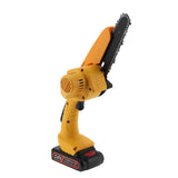 6 Inch Mini Electric Chain Saw High Power Brushed Logging Pruning Household Electric Saw