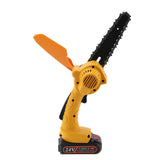 6 Inch Mini Electric Chain Saw High Power Brushed Logging Pruning Household Electric Saw