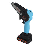 4in Cordless Electric Chainsaws Large Opening Rechargeable Garden Power Tool