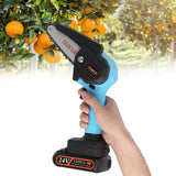 4in Cordless Electric Chainsaws Large Opening Rechargeable Garden Power Tool