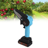 4in Cordless Electric Chainsaws Large Opening Rechargeable Garden Power Tool