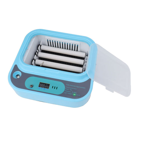 Egg Incubator Automatic Water Adding Temperature Control 6 Eggs Turner Dual Power Supply Poultry Hatching Machine for Chickens Goose Duck EU Plug 220V In Australia - Darrahopens