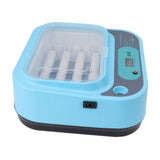 Egg Incubator Automatic Water Adding Temperature Control 6 Eggs Turner Dual Power Supply Poultry Hatching Machine for Chickens Goose Duck EU Plug 220V
