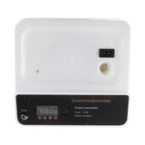 Egg Incubator Adjustable Automatic LED Light Double Power Supply Small Incubation Simulator for Chicken White EU Plug 220V 10pcs In Australia - Darrahopens