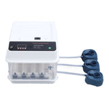 Egg Incubator Adjustable Automatic LED Light Double Power Supply Small Incubation Simulator for Chicken White EU Plug 220V 12pcs In Australia - Darrahopens
