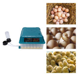 36pcs Single Electric Eggs Incubators Fully Automatic Thermostat Hatching Incubator For Chickens Ducks Birds US Plug 110V