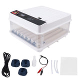Automatic Intelligent Chick Incubator Pigeon Parrot Duck Goose Incubator with Automatic Egg Turning and Water Adding US Plug 110V 48 Eggs