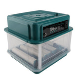 Egg Incubators Automatic Adjustable Tray Incubator Household Egg Turner for Hatching US Plug 110V 10 Eggs