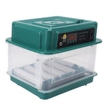 Egg Incubators Automatic Adjustable Tray Incubator Household Egg Turner for Hatching EU Plug 220V 12 Eggs