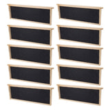 10 Set Beehive Frames Foundations Kit Honey Bee Frames with Beeswax Coated Food Grade Foundation Sheets Beekeeping Supplies