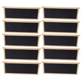 10 Set Beehive Frames Foundations Kit Honey Bee Frames with Beeswax Coated Food Grade Foundation Sheets Beekeeping Supplies
