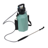 Electric Spray Bottle 3 Nozzles 2400 Mah 3.7V 5L Battery Powered Sprayer for Garden Fertilizing for Plant Rhombus Green