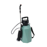 Electric Spray Bottle 3 Nozzles 2400 Mah 3.7V 5L Battery Powered Sprayer for Garden Fertilizing for Plant Rhombus Green