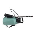 Electric Spray Bottle 3 Nozzles 2400 Mah 3.7V 5L Battery Powered Sprayer for Garden Fertilizing for Plant Rhombus Green