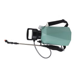 Electric Spray Bottle 3 Nozzles 2400 Mah 3.7V 5L Battery Powered Sprayer for Garden Fertilizing for Plant Rhombus Green