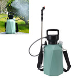 Electric Spray Bottle 3 Nozzles 2400 Mah 3.7V 5L Battery Powered Sprayer for Garden Fertilizing for Plant Rhombus Green