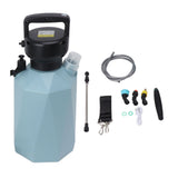 Electric Spray Bottle 3 Nozzles 2400 Mah 3.7V 5L Battery Powered Sprayer for Garden Fertilizing for Plant Rhombus Blue In Australia - Darrahopens