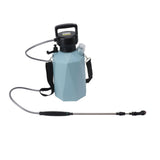 Electric Spray Bottle 3 Nozzles 2400 Mah 3.7V 5L Battery Powered Sprayer for Garden Fertilizing for Plant Rhombus Blue