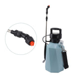 Rhombus 7.4V High Power Battery Powered Sprayer 5L Large Capacity Electric Sprayer for Garden Blue