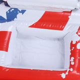 Inflatable Party Pong Raft PVC Floating Beer Pong Table Water Pool Party Barge Lounge In Australia - Darrahopens
