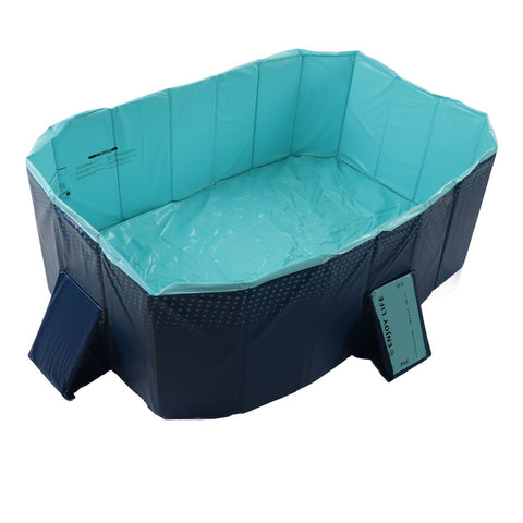 Foldable Swimming Pool Folding Oversize Bath Pool Inflation Free for Home Outdoor 1.6m / 5.25ft In Australia - Darrahopens