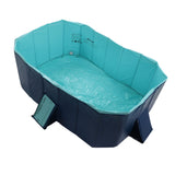 Foldable Swimming Pool Folding Oversize Bath Pool Inflation Free for Home Outdoor 1.6m / 5.25ft