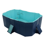 Foldable Swimming Pool Folding Oversize Bath Pool Inflation Free for Home Outdoor 1.6m / 5.25ft In Australia - Darrahopens