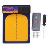 3 in 1 Automatic Chicken Door LED Remote Control Light Sensation IP45 Automatic Coop Door Opener for Chicken Duck Goose Jewel Blue