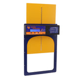 Automatic Chicken Coop Door Solar Powered Timer IP45 Waterproof Aluminum Poultry Auto Coop Doors for Home Farm Jewel Blue