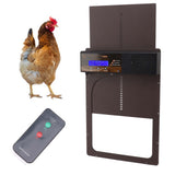 Chicken Coop Door 100 V to Light Sensing Timing Remote Control Waterproof Auto Chicken House Door For Poultry House