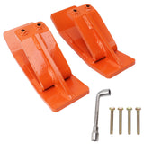 Tractor Bucket Protector Heavy Duty Steel Bucket Attachment Ski Edge Protector for Snow Leaves Removal Spreading Gravel In Australia - Darrahopens