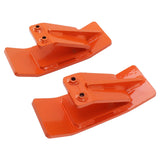 Tractor Bucket Protector Heavy Duty Steel Bucket Attachment Ski Edge Protector for Snow Leaves Removal Spreading Gravel