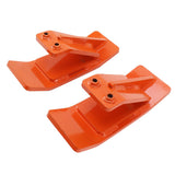 Tractor Bucket Protector Heavy Duty Steel Bucket Attachment Ski Edge Protector for Snow Leaves Removal Spreading Gravel
