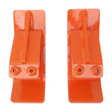 Tractor Bucket Protector Heavy Duty Steel Bucket Attachment Ski Edge Protector for Snow Leaves Removal Spreading Gravel