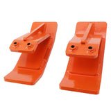 Tractor Bucket Protector Heavy Duty Steel Bucket Attachment Ski Edge Protector for Snow Leaves Removal Spreading Gravel