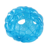 90CM Inflatable Collision Balls Portable Foldable Recyclable Body Bubble Ball for Kids Adults for Picnics Barbecues Blue