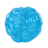 90CM Inflatable Collision Balls Portable Foldable Recyclable Body Bubble Ball for Kids Adults for Picnics Barbecues Blue