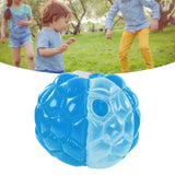 Inflatable Bumping Ball Foldable Portable Body Bubble Ball 90x75cm for Party Games Blue