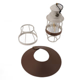 Outdoor Camping Lantern Portable Long Endurance Tent Hanging Lantern Camping Lamp White