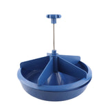 5 Girds Pig Feeder Circular Eating Trough Piglet Food Bucket Feeding Container Rear Hanging Hook