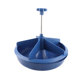 5 Girds Pig Feeder Circular Eating Trough Piglet Food Bucket Feeding Container Rear Hanging Hook