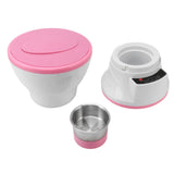 Portable Steam Seat 350ml Easy To Clean Warm Abdomen Efficient Heat Dissipation Electric Steam Chair Remote Control Timing Intelligent Fumigation EU Plug 220V