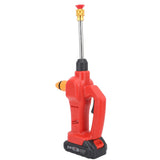 Cordless Pressure Washer IPX7 Waterproof Battery Powered Portable Pressure Cleaner with 180 Degree Rotating Nozzle for Cars Patio Fence