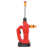 Cordless Pressure Washer IPX7 Waterproof Battery Powered Portable Pressure Cleaner with 180 Degree Rotating Nozzle for Cars Patio Fence