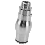 304 Stainless Steel Frothy Nozzle Water Fountain Frothy Sprayer Nozzle for Landscape Pool Patio G1in 10‑126kpa