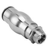 304 Stainless Steel Frothy Nozzle Water Fountain Frothy Sprayer Nozzle for Landscape Pool Patio G1in 10‑126kpa