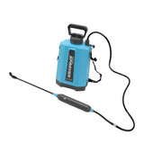 Darrahopens Home & Garden > Garden Tools > Gardening Tools Battery Powered Sprayer with 3 Mist Nozzles Shoulder Mounted Multifunctional Electric Garden Sprayer for Watering Flowers Spraying Medicines Blue In Australia - Darrahopens