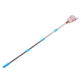 Fruit Picker Tool Multifunctional Stainless Steel Durable Rustproof Apple Orange Fruits Catcher Tree Picker with Pole 6 Sections
